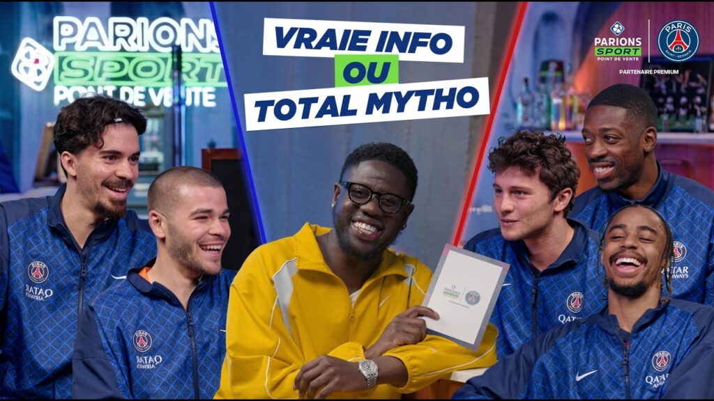 FRANGLISH VS LES JOUEURS DU PSG (OUSMANE DEMBÉLÉ, VITINHA, JOAO NEVES, BARCOLA & CHEVALIER)