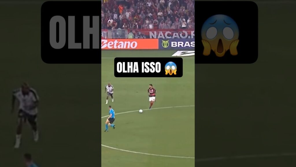 PAQUETÁ DO FLAMENGO APLICA LENÇOL ABSURDO NO JOGADOR DO REMO!😱🔴⚫️ #shorts #flamengo