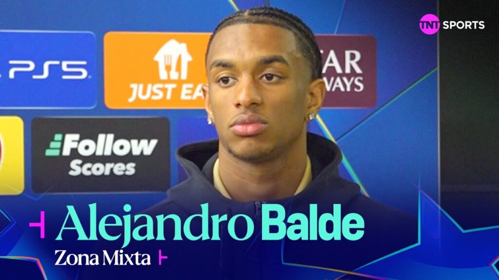 ALEJANDRO BALDE: "LAMINE YAMAL ES DE LOS MEJORES DEL MUNDO" | BARCELONA 4-0 BVB | CHAMPIONS LEAGUE