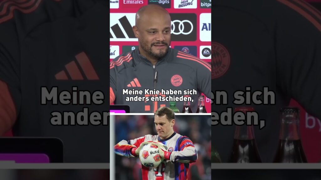 Neuer mit 40 im Tor? Kompany: “40 ist jung” Neuer mit 40 im Tor? Kompany: "40 ist jung"