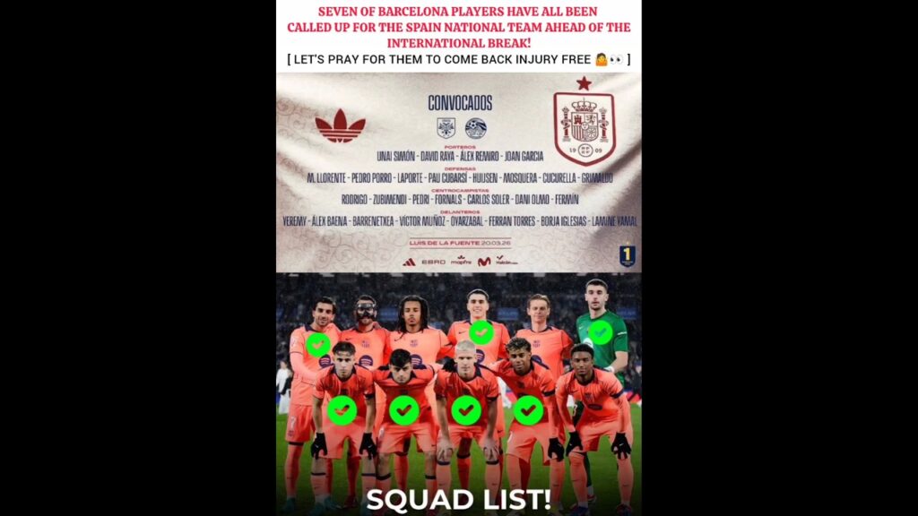 Barcelona carrying Spain as usual🤷☠️#football #lamineyamal #ferminlopez#viral #shorts#barcelona