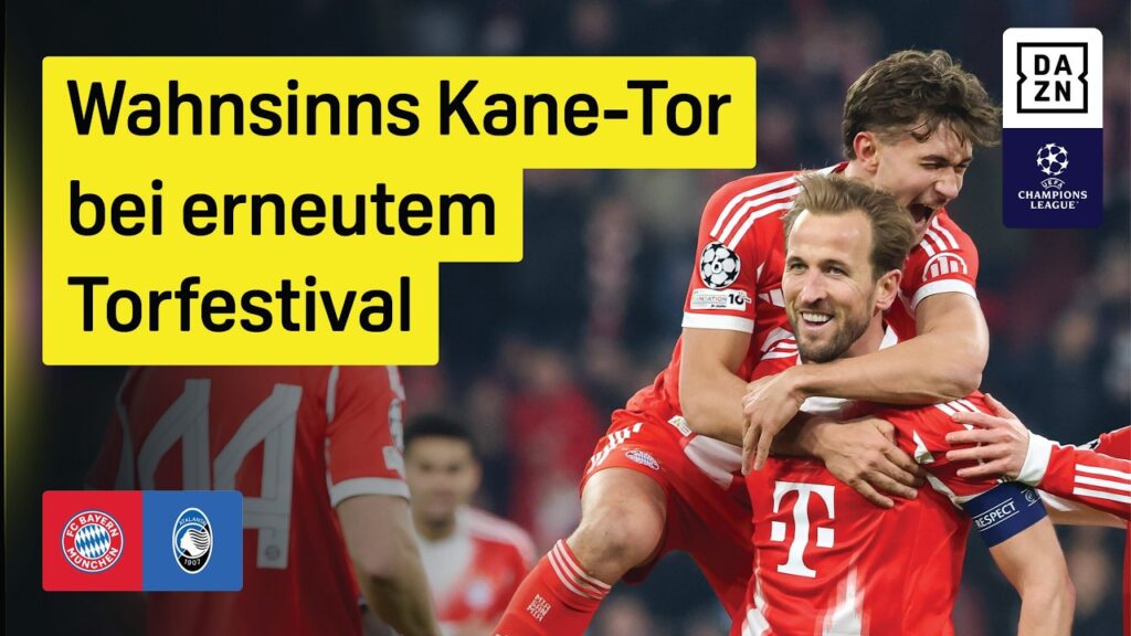 Kane zaubert: FC Bayern München - Atalanta Bergamo | Achtelfinale | UEFA Champions League | DAZN