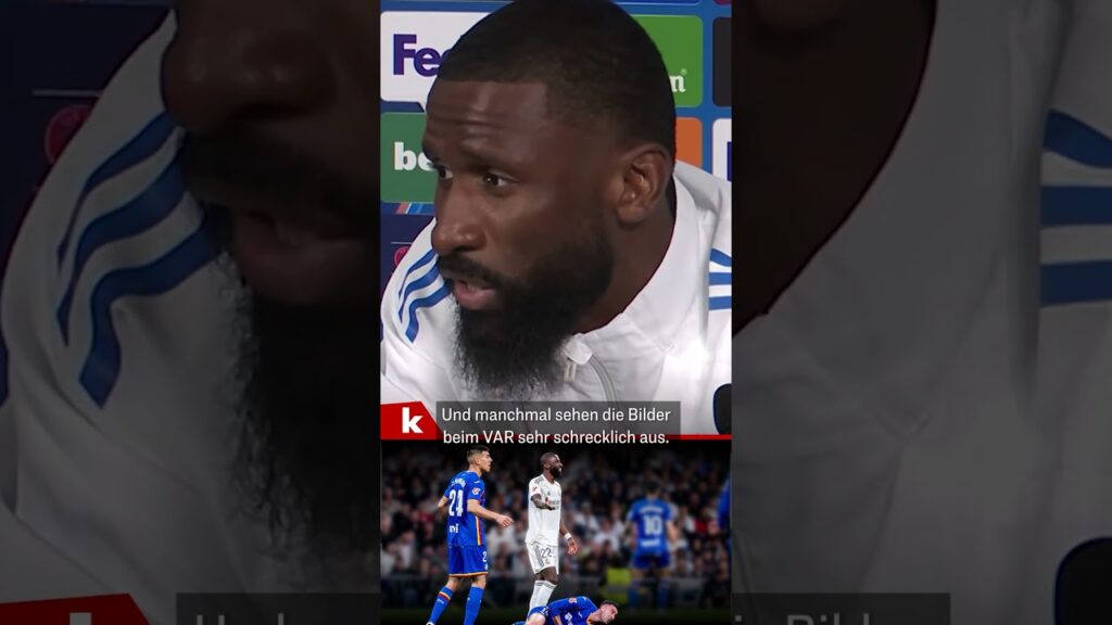 Rüdiger: "Wenn ich ihn mit Absicht gefoult hätte, hätte ich ihn verletzt" #shorts