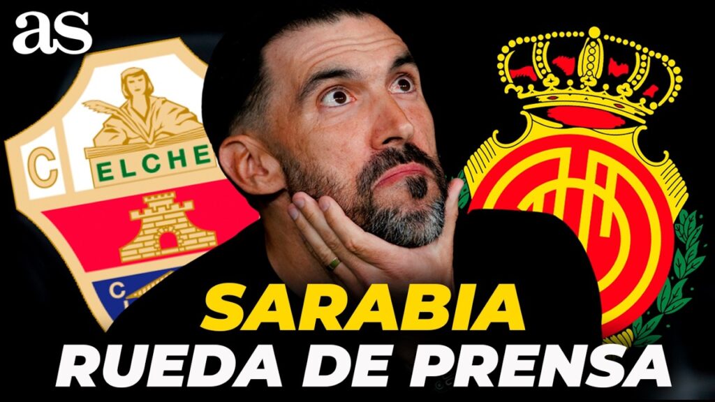 SARABIA, tensa rueda de prensa tras el ELCHE 2 - MALLORCA 1 | LALIGA