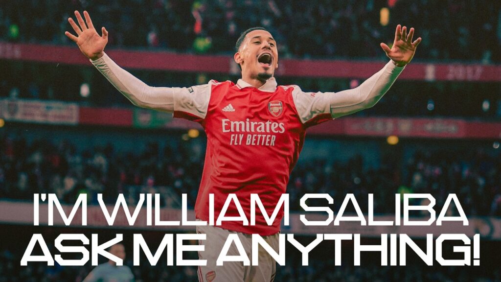 ASK ME ANYTHING l William Saliba answers YOUR questions on celebrations & winning the Premier League