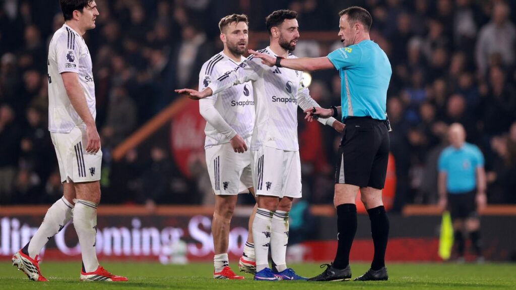 Four decisions that could prove Manchester United point with PGMOL complaint Four decisions that could prove Manchester United point with PGMOL complaint