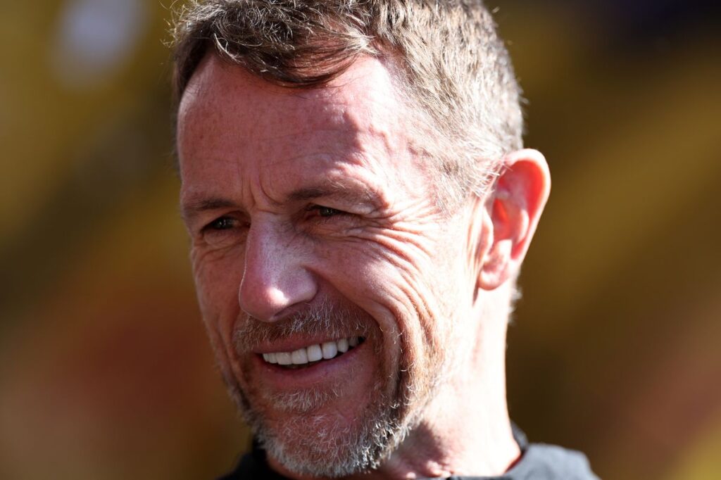 Gary Rowett during Leicester City's 0-0 draw with Watford