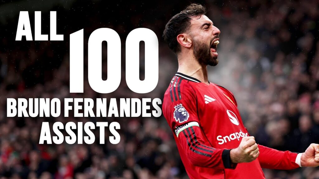 100 Bruno Fernandes United Assists 😍🤝