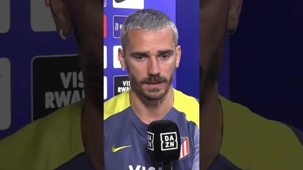 Antoine Griezmann, con el Atleti hasta el final ❤️🤍🗣️"Quería quedarme hasta final de temporada"