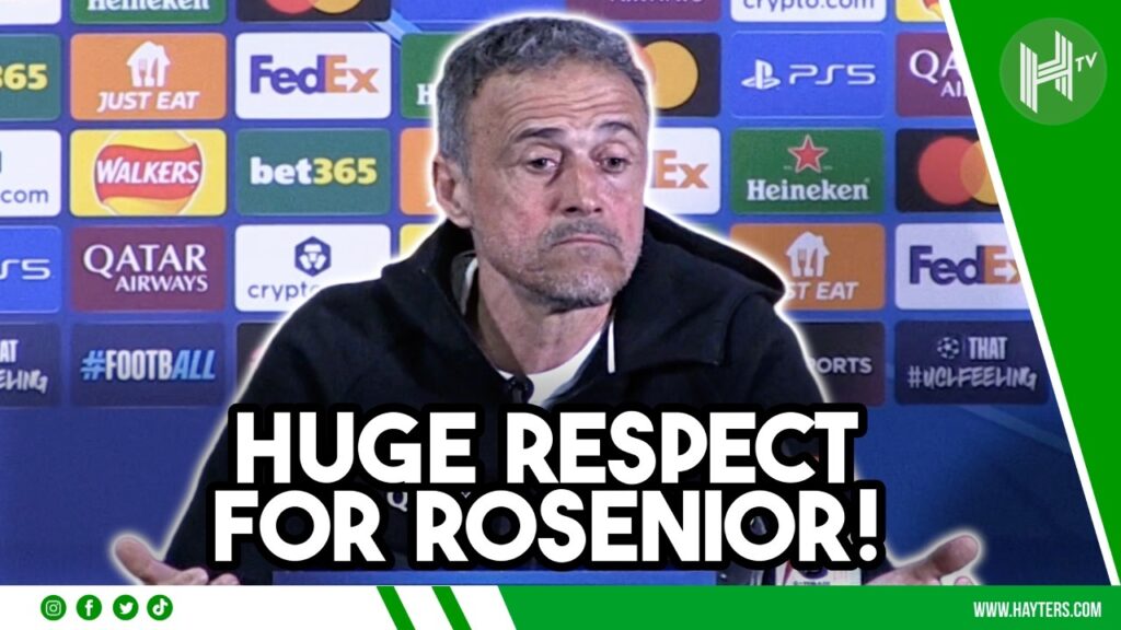 HUGE respect for Rosenior | Luis Enrique | Chelsea vs PSG