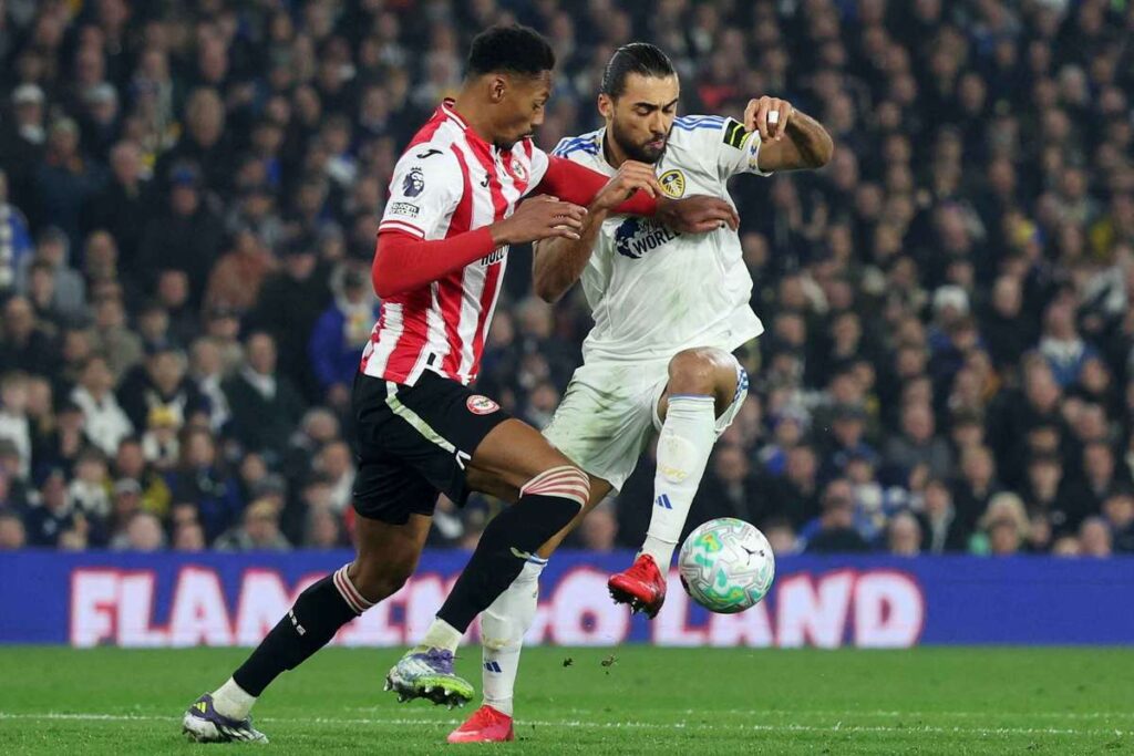 Leeds forced to settle for draw at home against rigid Brentford