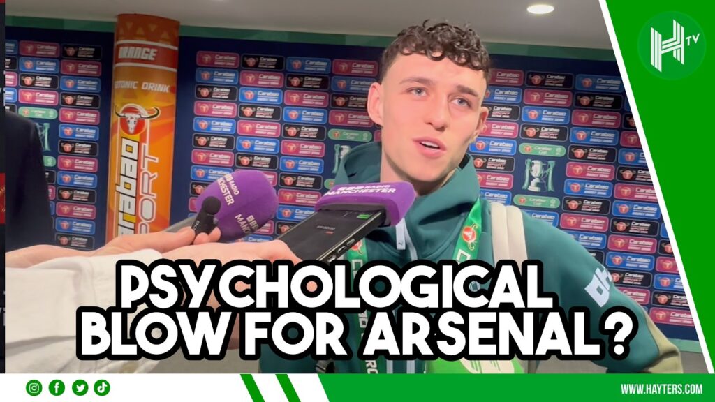 Psychological BLOW for Arsenal? Phil Foden | Arsenal 0-2 Man City