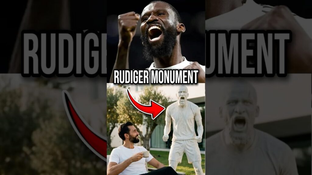 Why Arbeloa wants to put Antonio Rüdiger 𝐒𝐓𝐀𝐓𝐔𝐄 in his Garden 😱😮