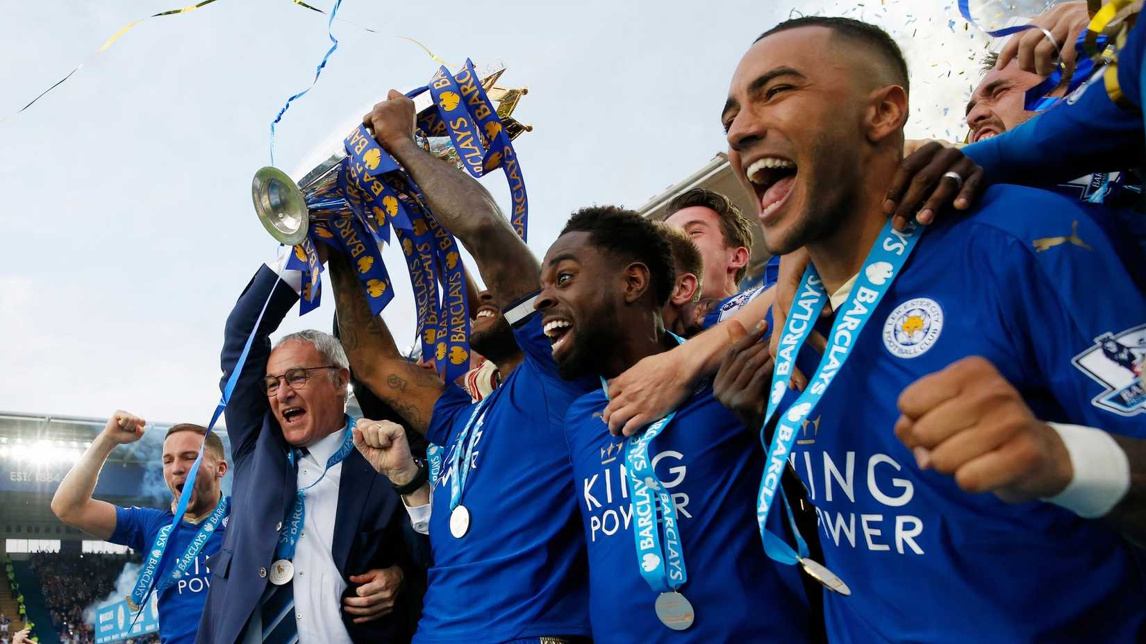 Leicester City win the 201516 Premier League