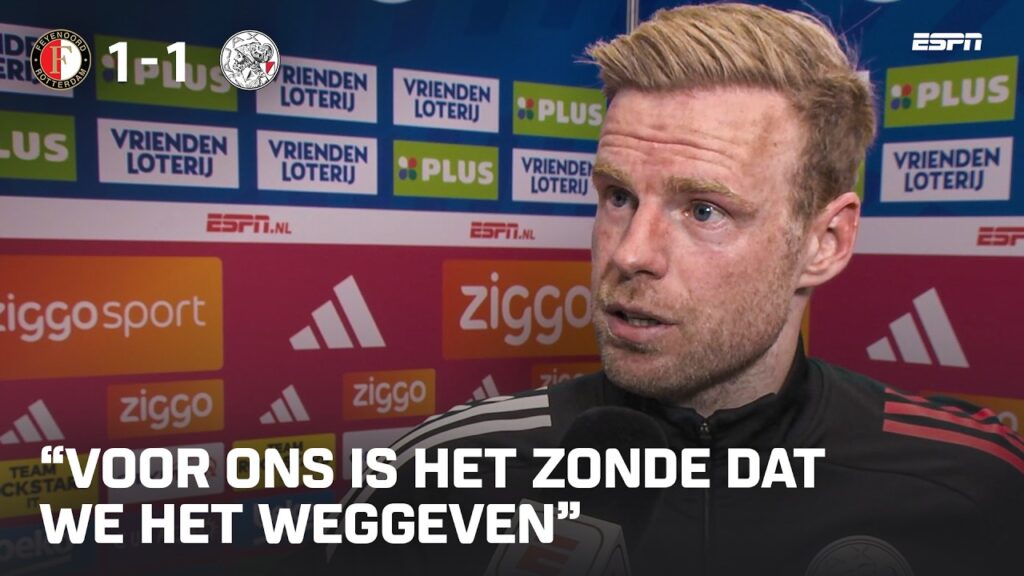 DAVY KLAASSEN teleurgesteld na GELIJKSPEL in DE KUIP 😔 | Interview