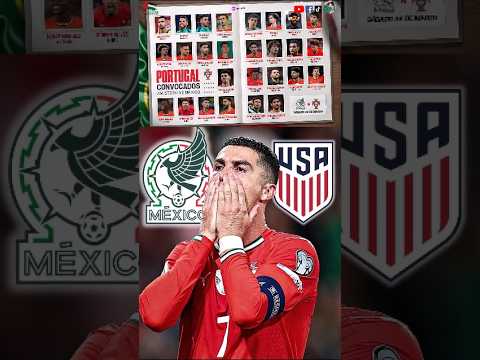 OFFICIEL ! LA LISTE DU PORTUGAL SANS RONALDO ANNONCÉE PAR ROBERTO MARTINEZ POUR LE MEXIQUE & USA !