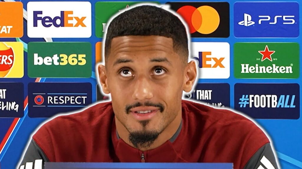 I WANT TO STAY HERE AND WIN EVERYTHING! 💪 | William Saliba | Arsenal v Olympiakos I WANT TO STAY HERE AND WIN EVERYTHING! 💪 | William Saliba | Arsenal v Olympiakos