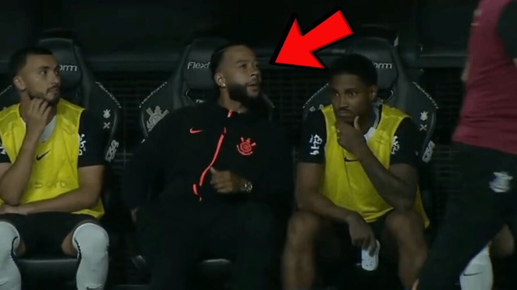 🚨🚨🚨🚨TRETA COM MEMPHIS DEPAY NO BANCO DO CORINTHIANS