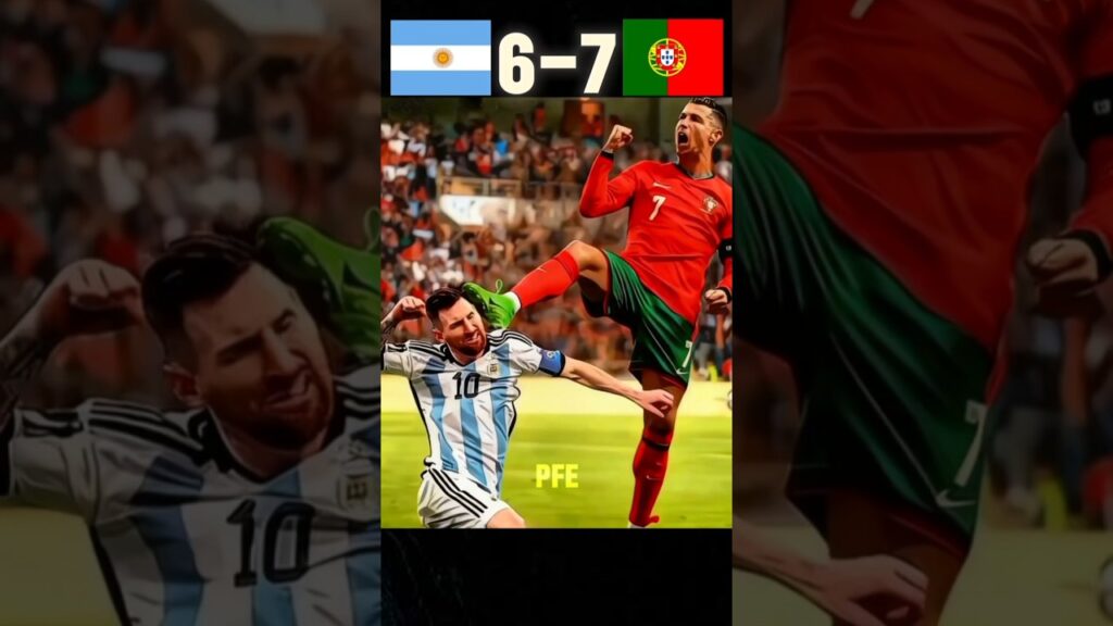 Cristiano Ronaldo vs Lionel Messi 🔥 | Last World Cup 2026 (Imaginary Match) 🐐