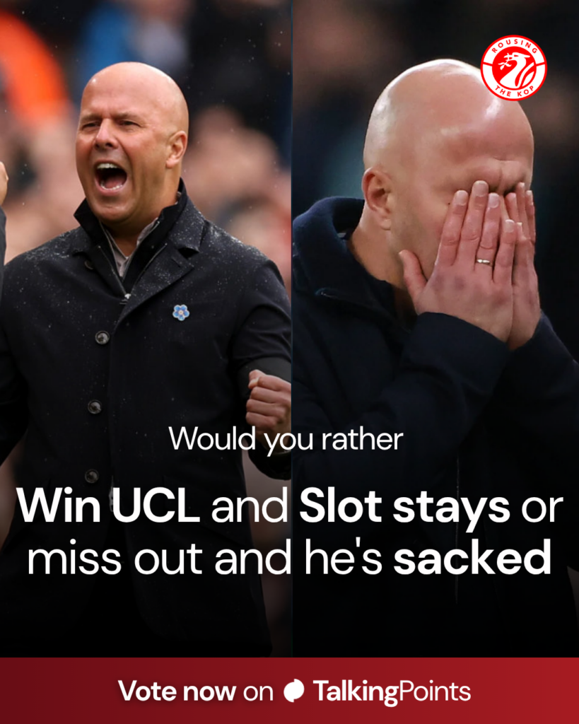 Arne Slot TalkingPoints poll