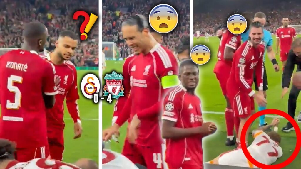 Liverpool Players’ SHOCKED Reactions to Noa Lang Finger Injury 😱 Some Couldn’t Even Look!