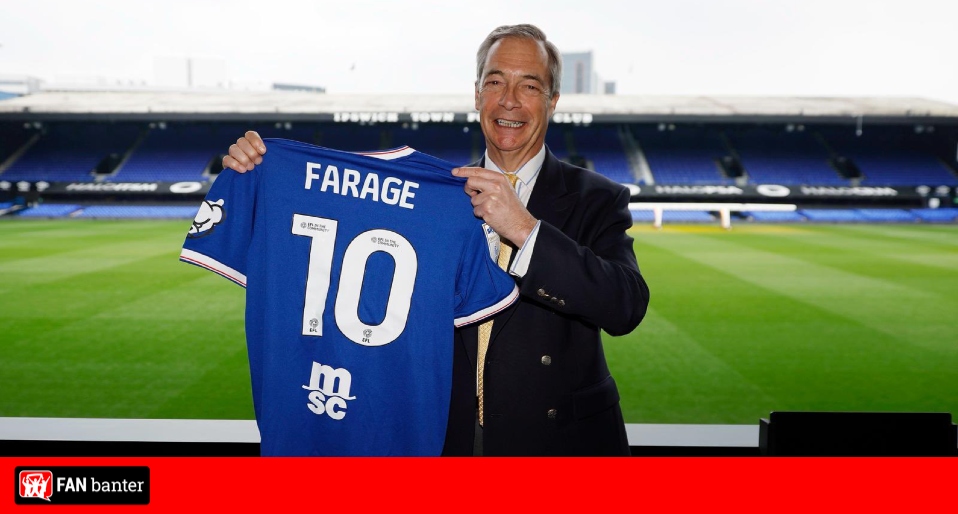 Nigel Farage's visit and use of Portman Road leads to anger from Ipswich Town fans
