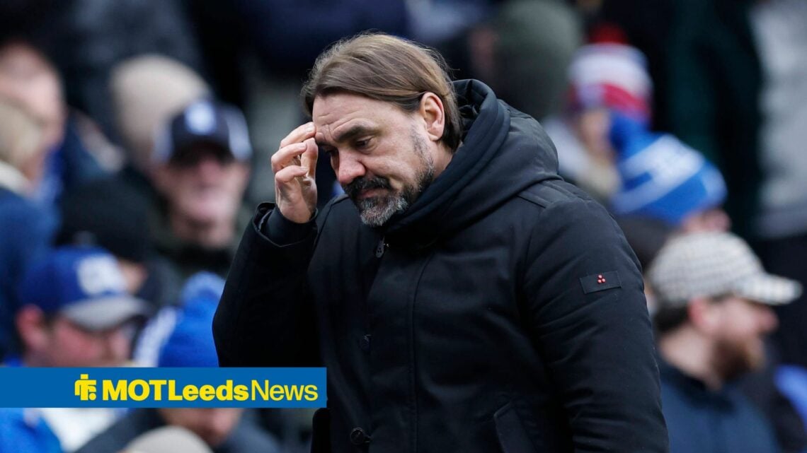 Daniel Farke manager of Leeds United during the Birmingham City vs Leeds United fourth round FA Cup match.