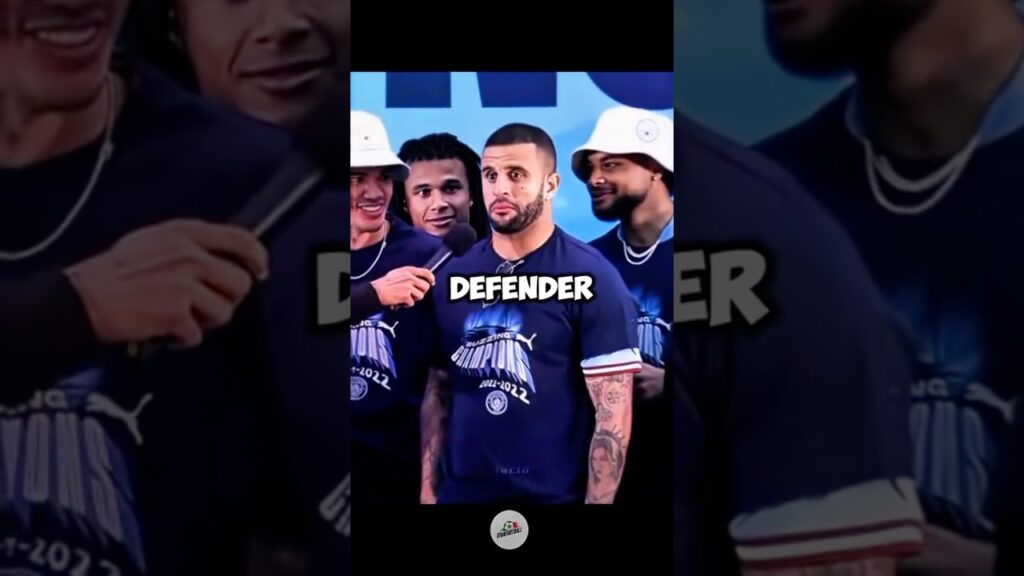 Kyle Walker revela los 5 jugadores más difíciles de defender el último es un monstruo #futbol #FTZNE