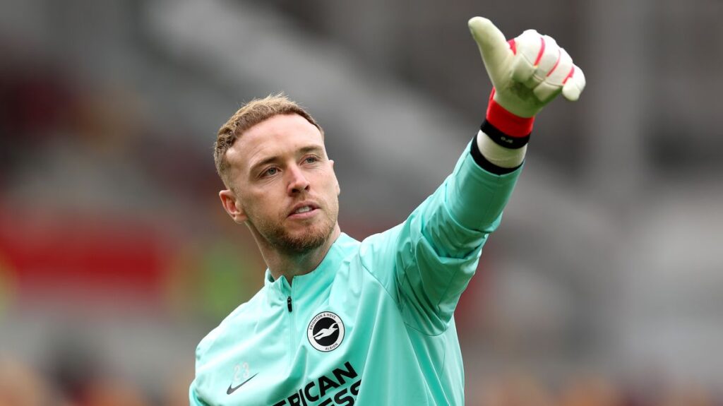 Brighton veteran Jason Steele had to cancel family holiday due to shock England call-up