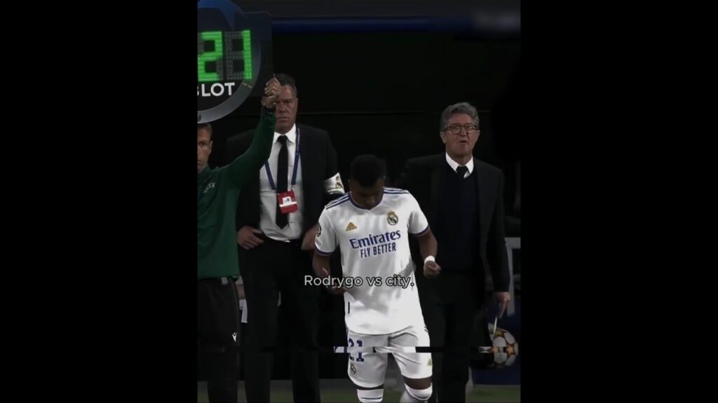 Rodrygo comeback vs City ☠️