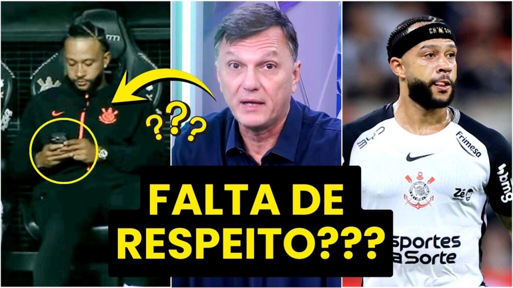 "O MEMPHIS DEPAY FAZ O QUE QUER! O CORINTHIANS NÃO SE DÁ AO RESPEITO!!!" | MAURO CEZAR | CELULAR