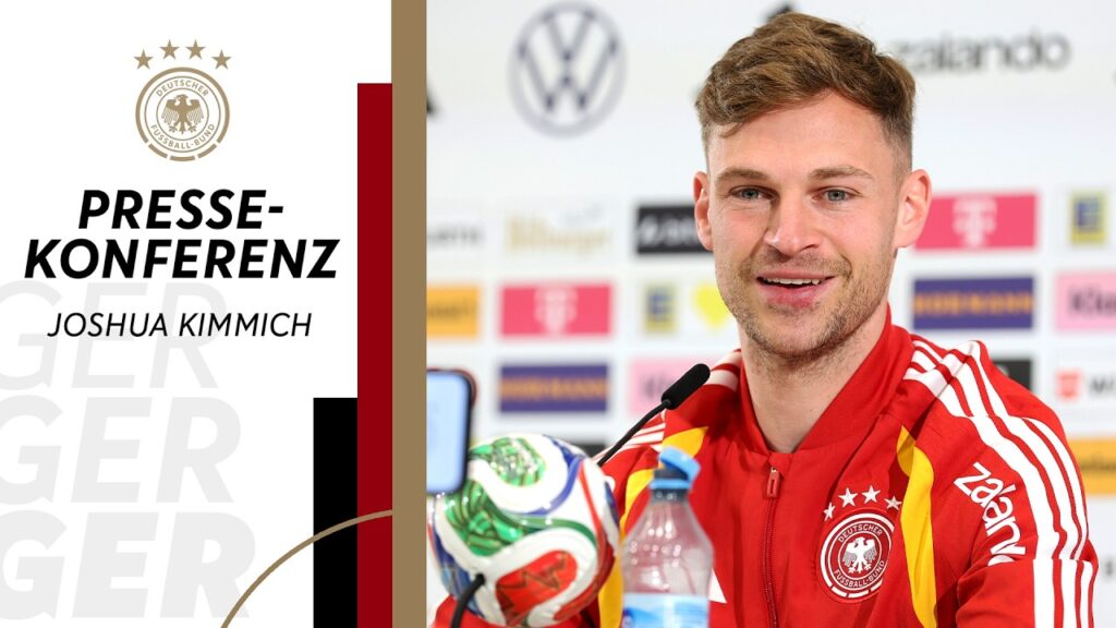 RE-LIVE | Pressekonferenz der Nationalmannschaft mit Joshua Kimmich | Testspiel gegen die Schweiz
