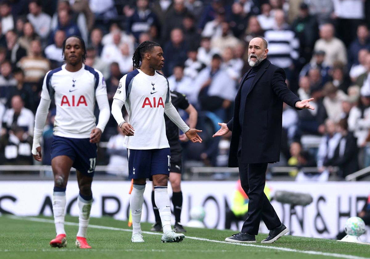 Igor Tudor during the Premier League match between Tottenham Hotspur and Nottingham Forest at Tottenham Hotspur Stadium. 