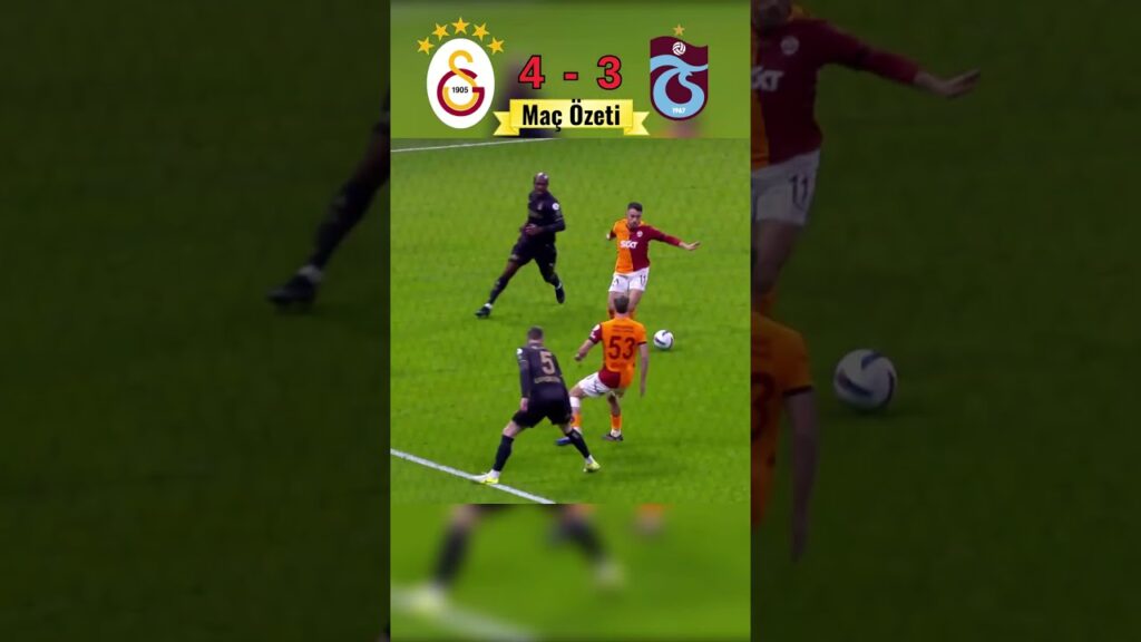 Batshuayi ile son dakika gelen galibiyet | GS 4-3 TS | 2024