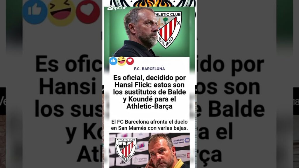 "Balde & Koundé Out! Who Steps Up?