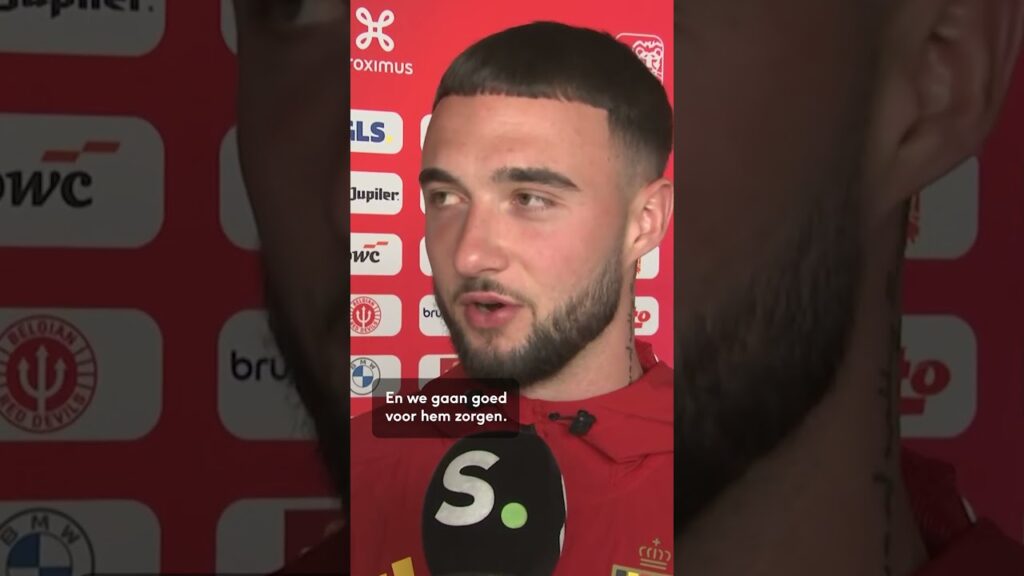 "Het WK begint vandaag al" voor Zeno Debast. #Voetbal #RodeDuivels