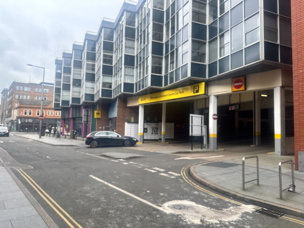 The Rutland Centre car park is one of several Leicester sites set to close permanently on Thursday.