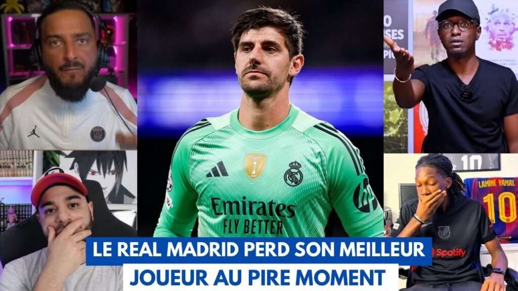 🚨SÉISME À MADRID : COURTOIS OUT 6 SEMAINES ET MANQUER LA DOUBLE CONFRONTATION CONTRE LE BAYERN !