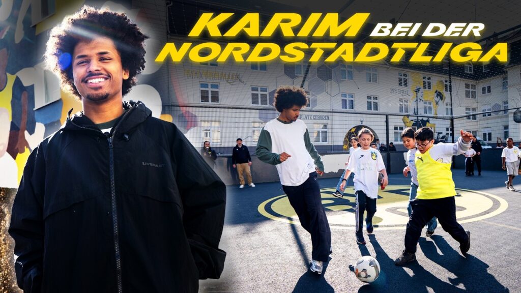 “…I would have fainted!” | Adeyemi visits the Nordstadtliga Dortmund