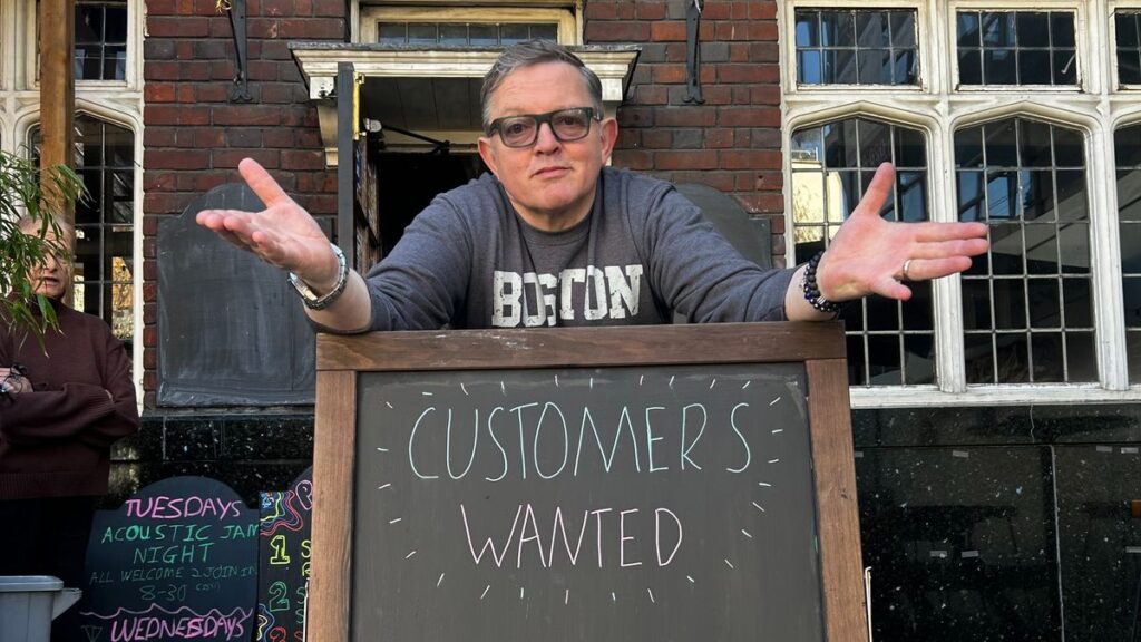 Brentford pub slams 'ridiculous' fee to put advertising board in own beer garden