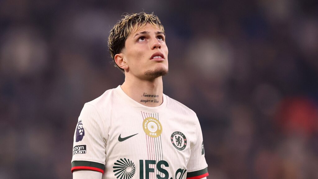 Everton roast Alejandro Garnacho with 'not nice' TikTok video after thrashing Chelsea