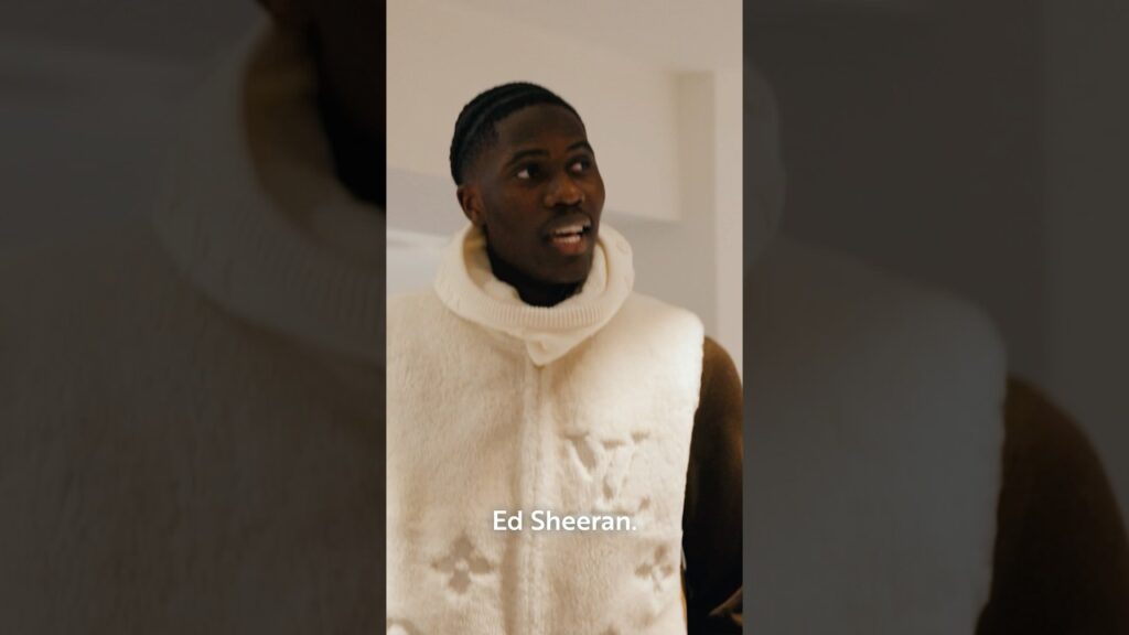 Amadou Onana put us on to Ed Sheeran’s catalogue 😂🔥