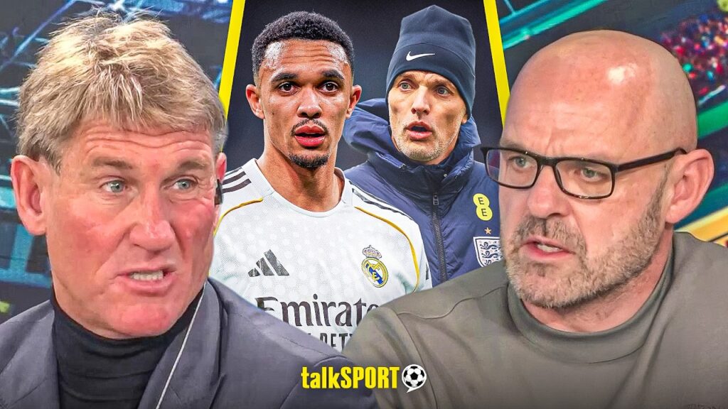 "CAN'T DEFEND!" Simon Jordan & Danny Murphy DISAGREE over Trent Alexander-Arnold's England EXCLUSION