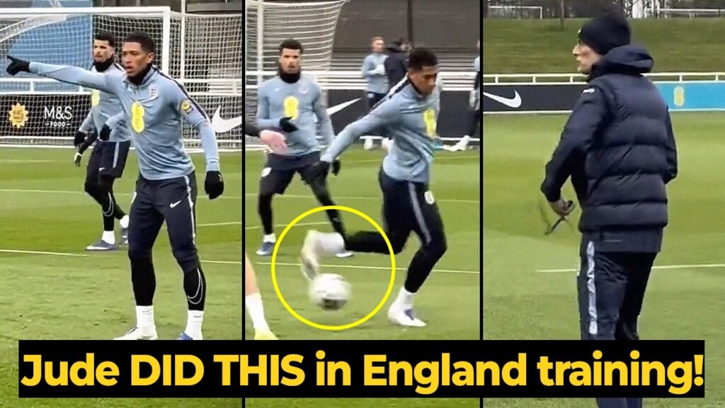 Jude Bellingham impresses Tuchel in England’s first training ahead of Uruguay