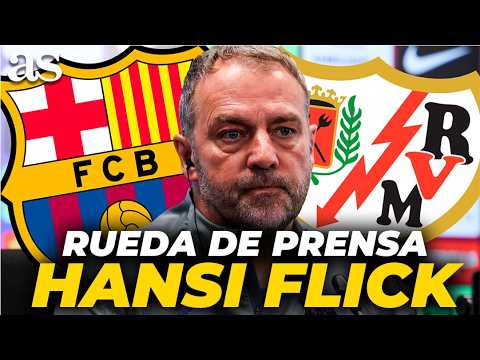 RUEDA de PRENSA de HANSI FLICK previa al FC BARCELONA vs RAYO VALLECANO