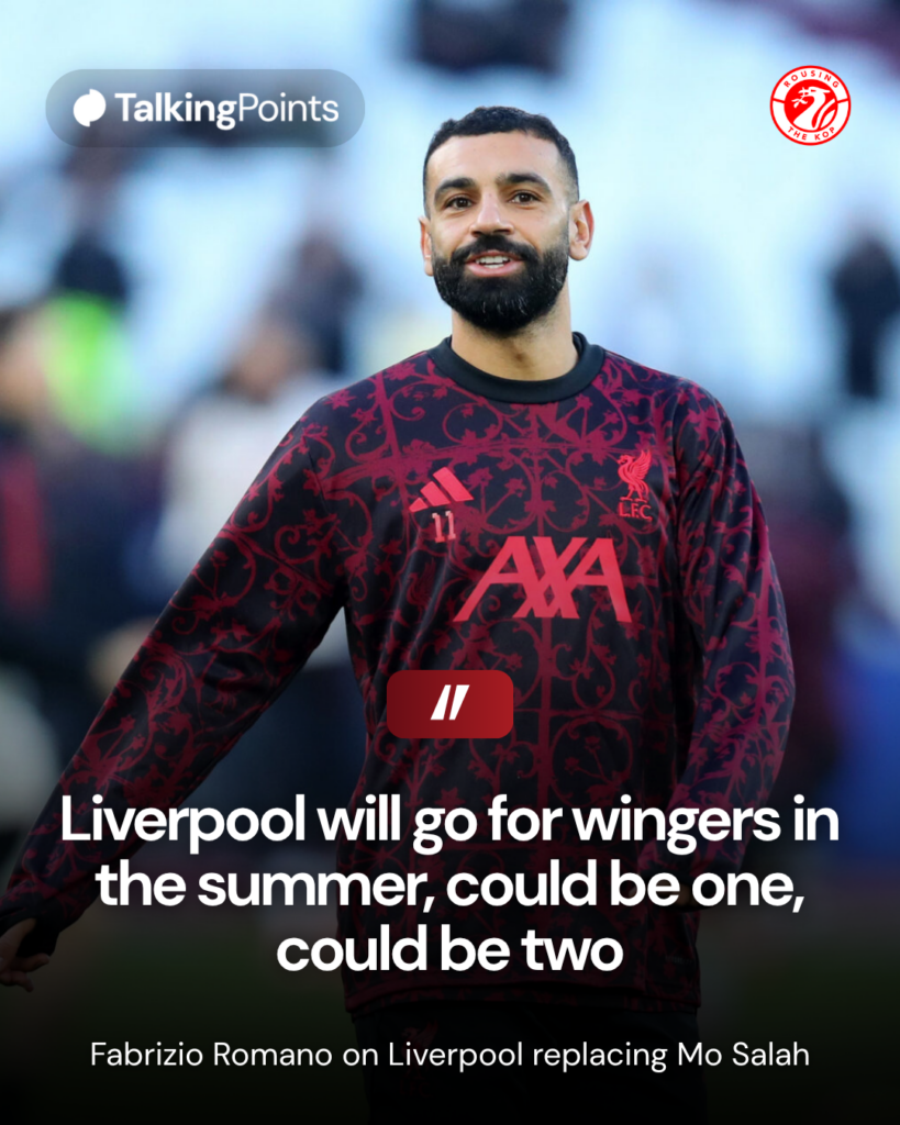 Mohamed Salah warms up ahead of Liverpool's Premier League match against West Ham United at the London Stadium