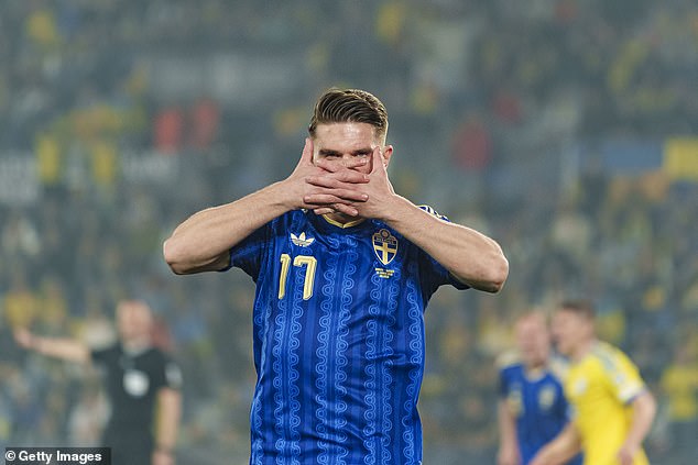 Viktor Gyokeres scored a hat-trick as Sweden beat Ukraine in their World Cup play-off semi-final