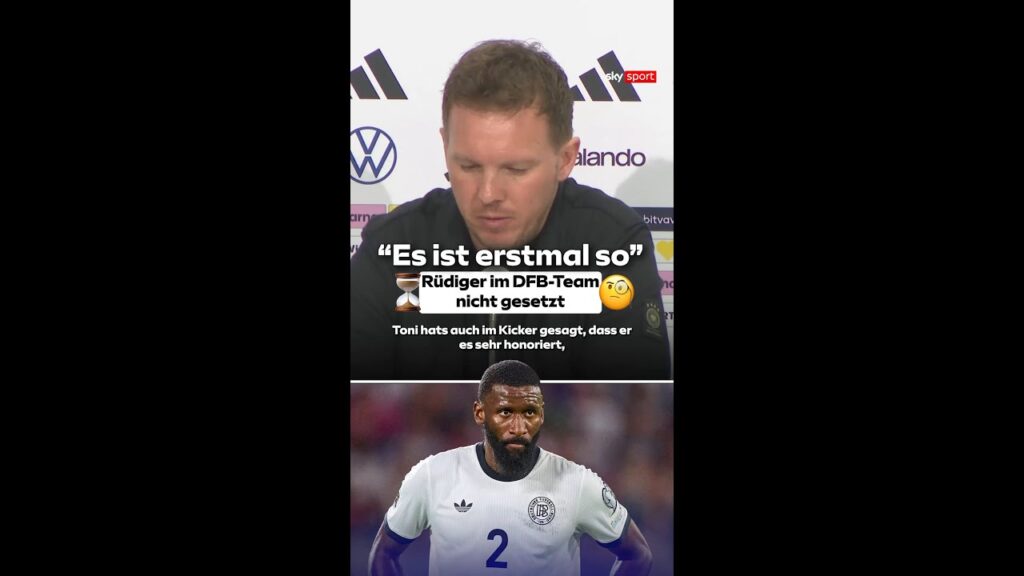 Vorerst kein Startelfeinsatz für Rüdiger! ❌