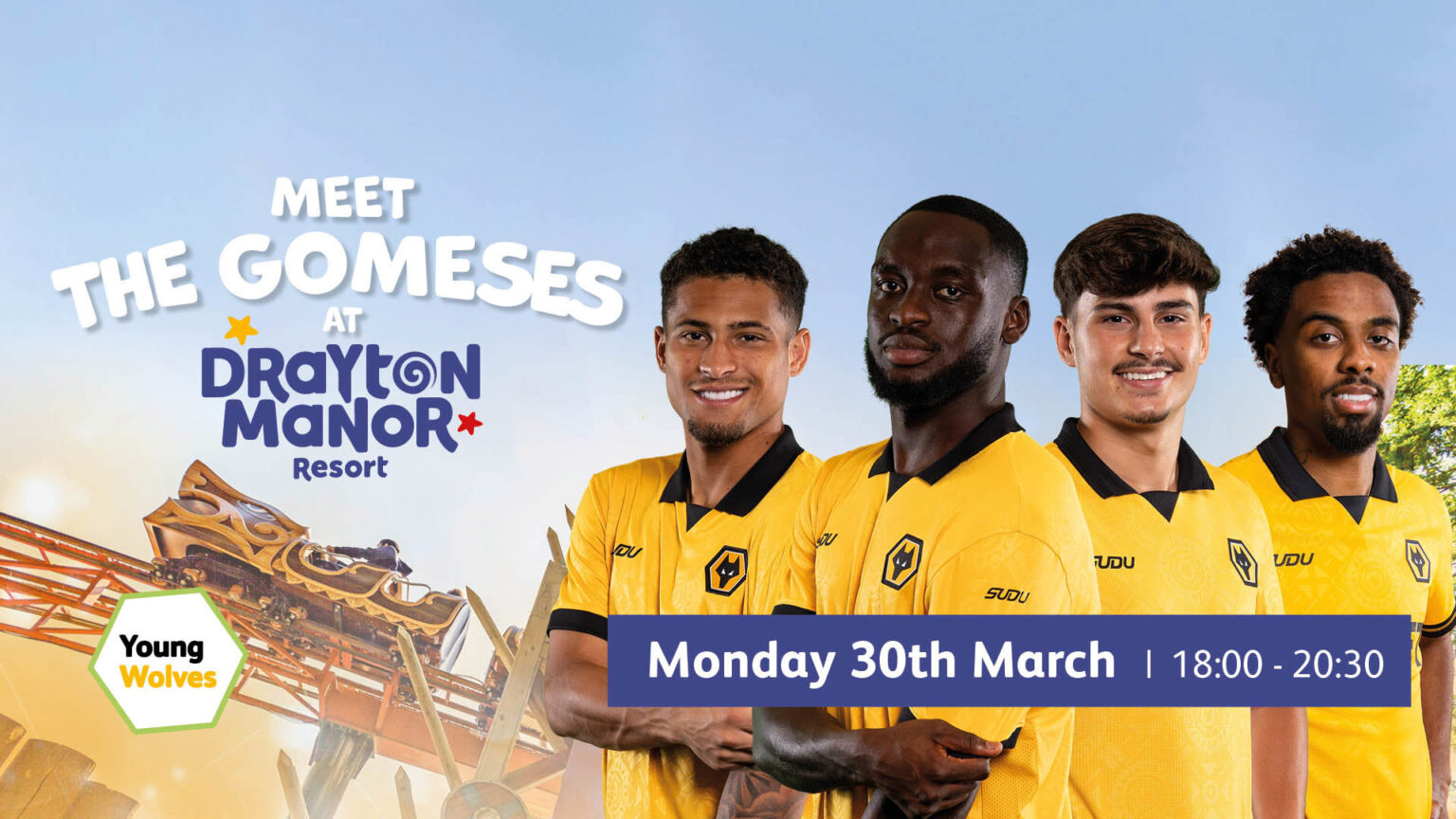 Meet The Gomeses at Drayton Manor