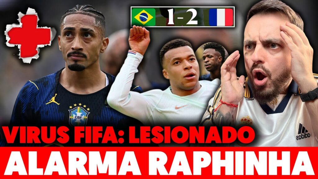 💥¡RAPHINHA LESIONADO con BRASIL 1-2 FRANCIA!· MBAPPÉ PIDE EXPLICACIONES a ARBELOA por NO SER TITULAR